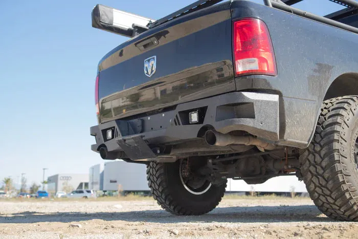 BODY ARMOR 4X4 | Dodge Ram 1500 2009-2018 Eco Series Rear Bumper Fits Dual Rear Exhaust Only (DG-2964)
