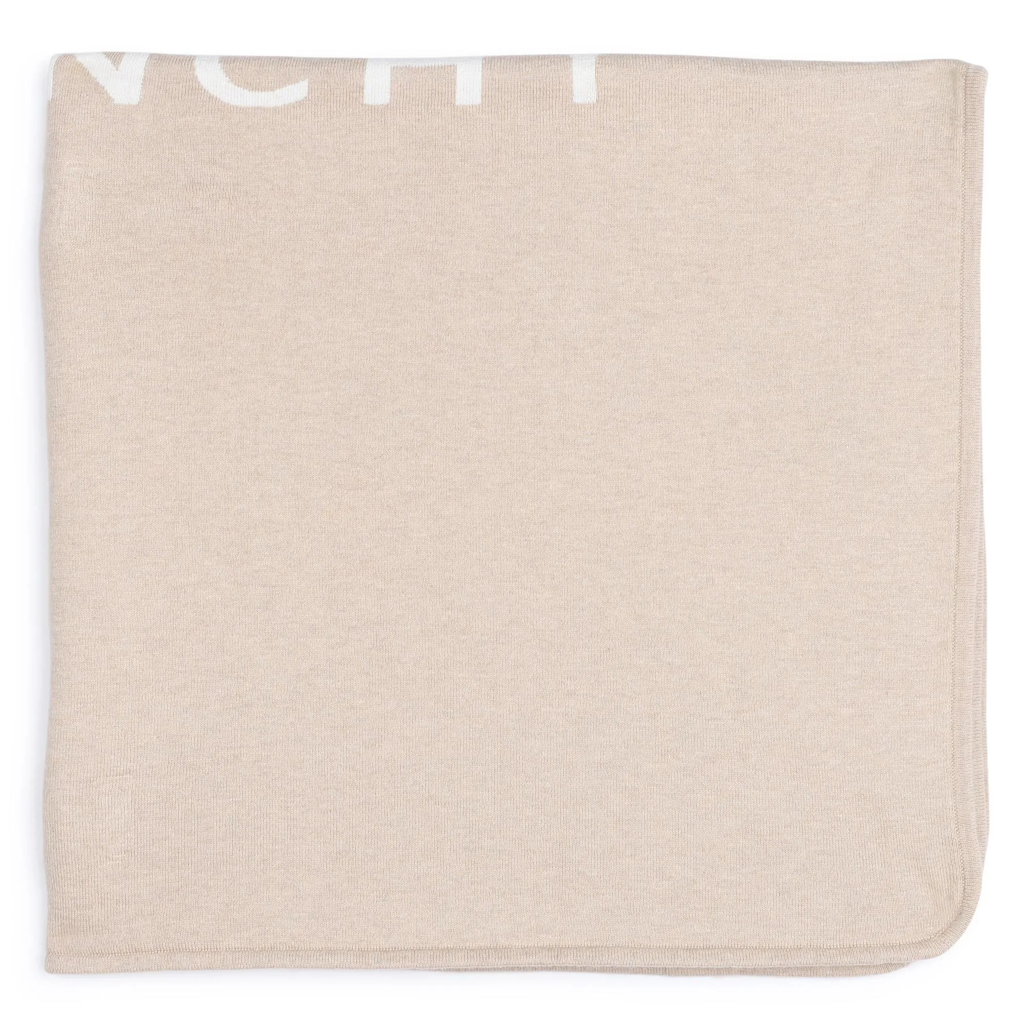 Cream Logo Blanket
