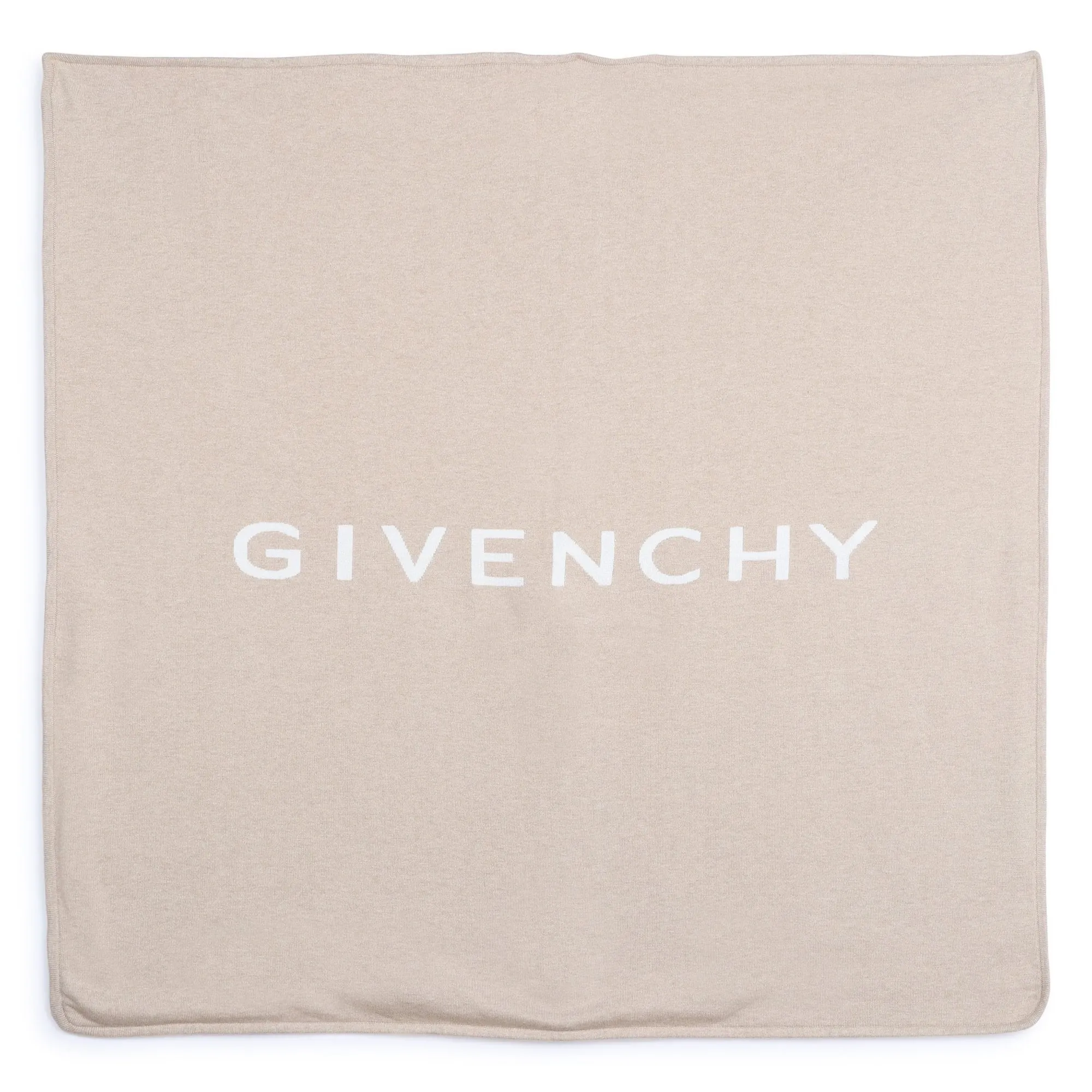 Cream Logo Blanket