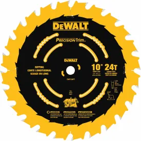 DeWalt DW7124PT 10" 24T Fast Ripping Saw Blade
