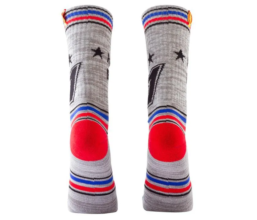 FMF Casual Socks Holeshots Gunmetal Heather