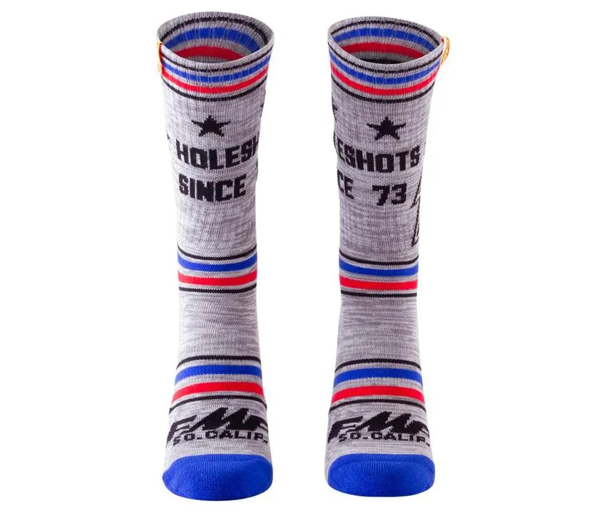 FMF Casual Socks Holeshots Gunmetal Heather