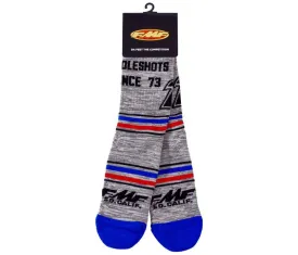 FMF Casual Socks Holeshots Gunmetal Heather