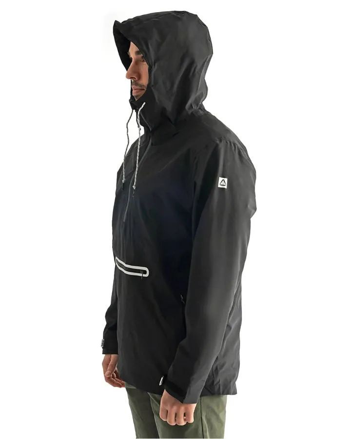 Follow Layer 3.11 Outer Spray Anorak - Black - 2023