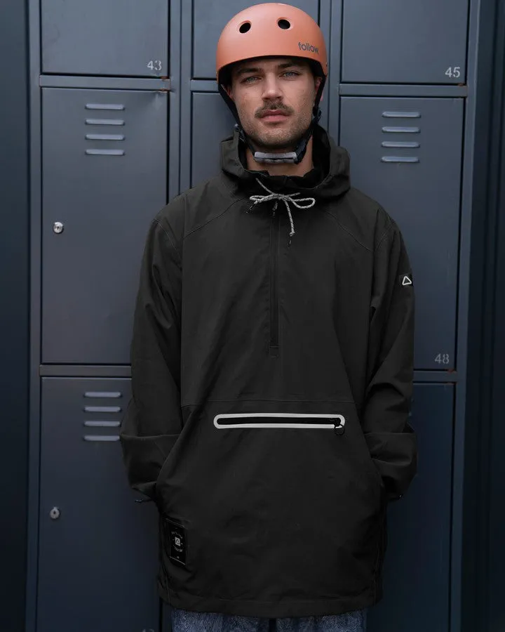 Follow Layer 3.11 Outer Spray Anorak - Black - 2023