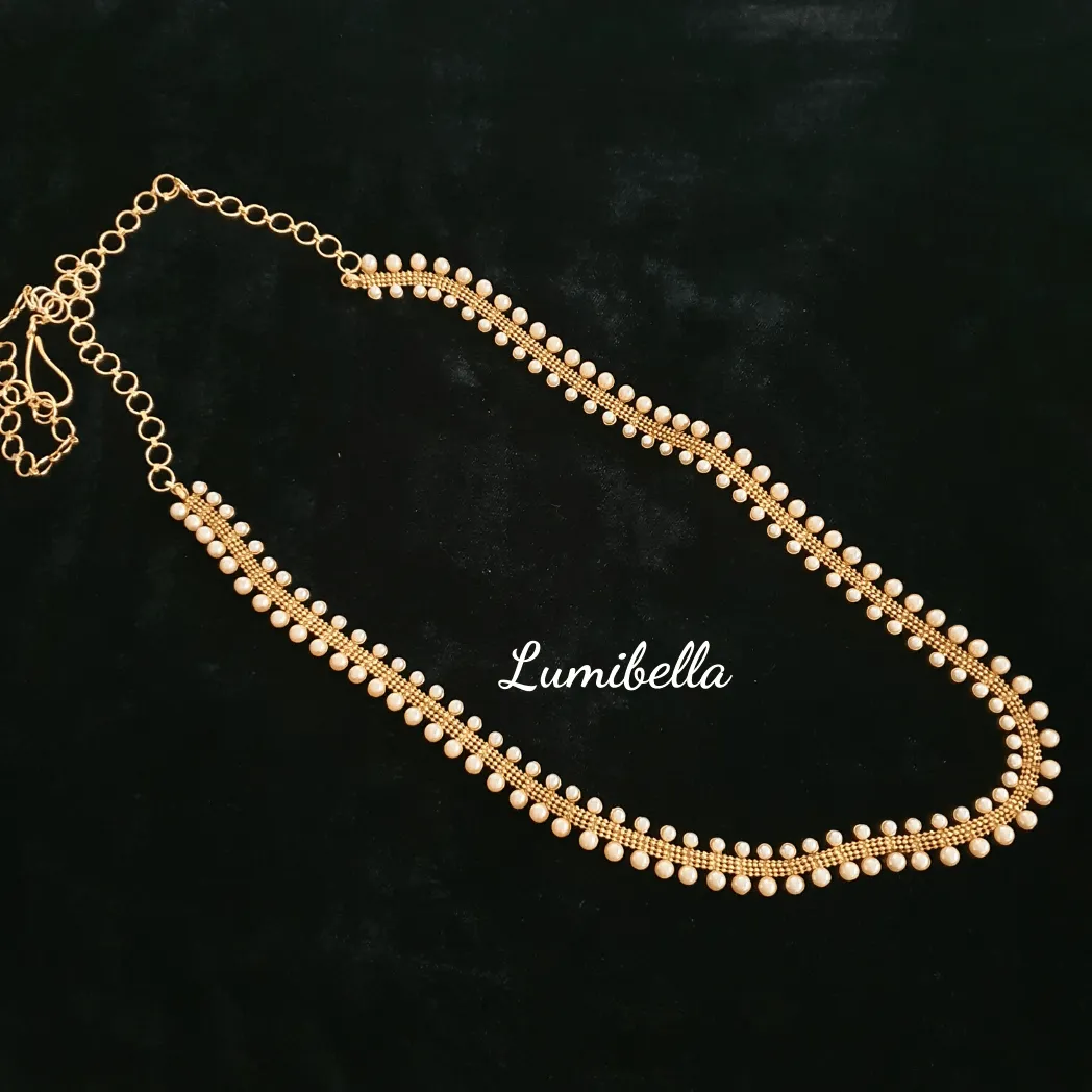 Gold Plated Hip Chain