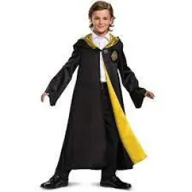 Hooded Wizard Robe Yellow