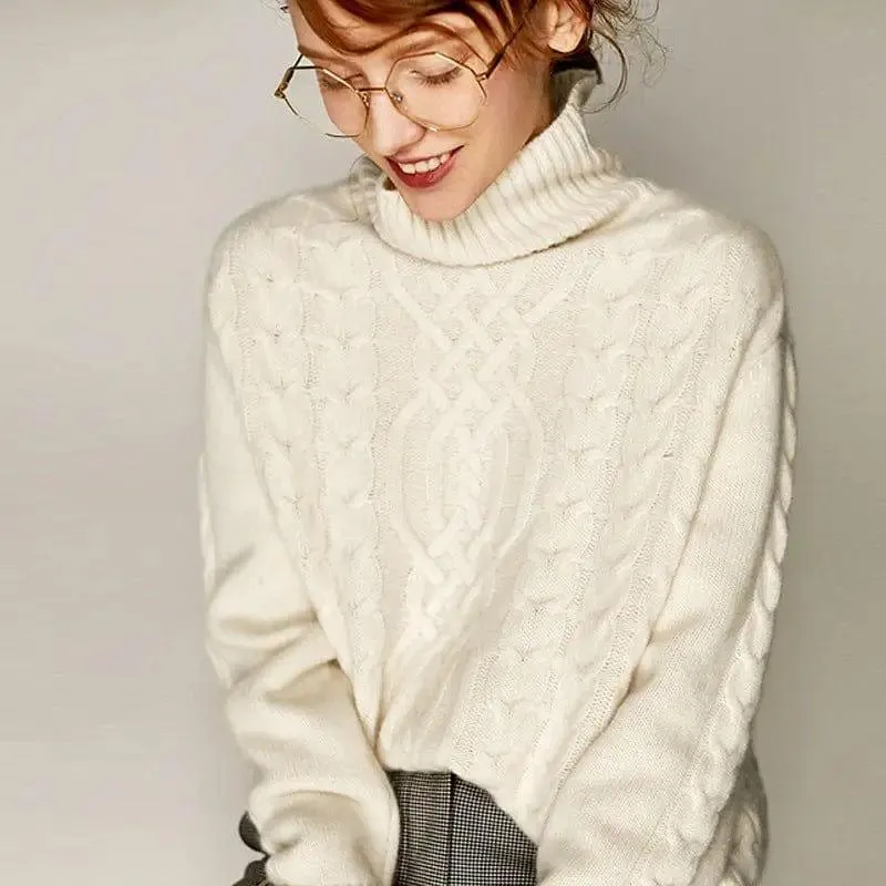 Jiugongge Knitted Bottoming Sweater Sweater Coat