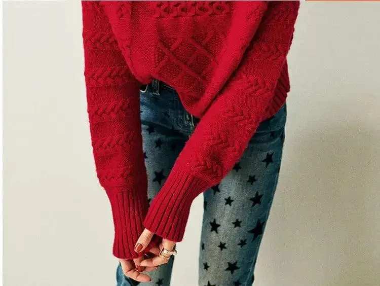 Jiugongge Knitted Bottoming Sweater Sweater Coat