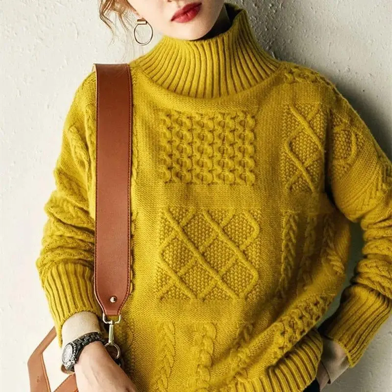 Jiugongge Knitted Bottoming Sweater Sweater Coat