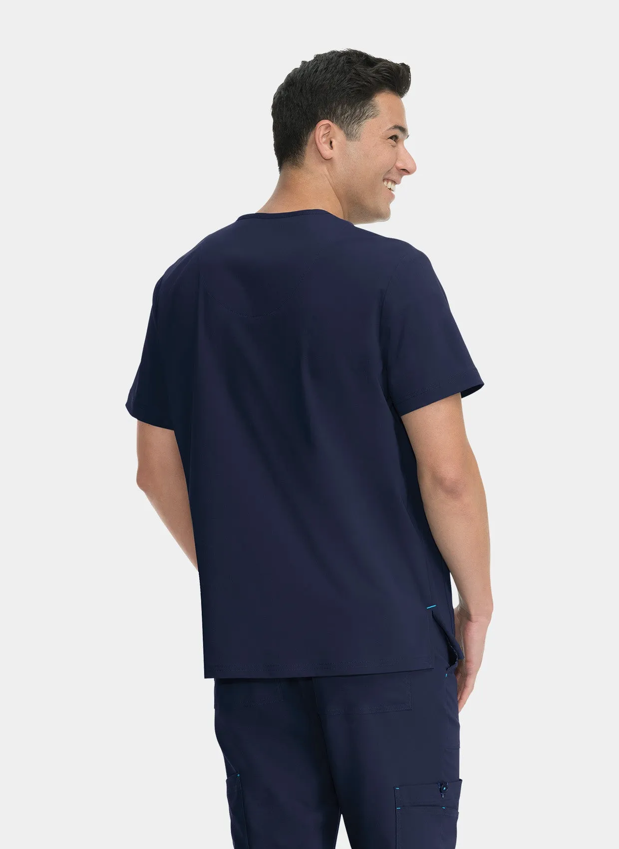 Koi Basics Bryan Scrub Top - Navy