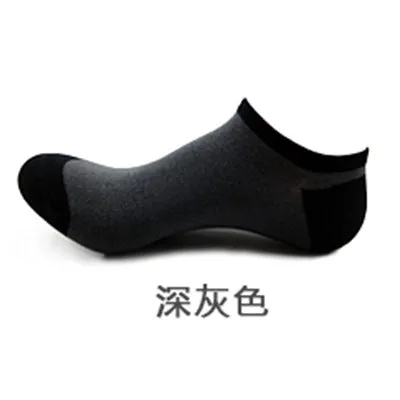 Lucidity Summer Socks Men Fashion Bamboo Shallow Mouth Men Socks Casual All-Match Man Socks High Quality 5pairs/lot
