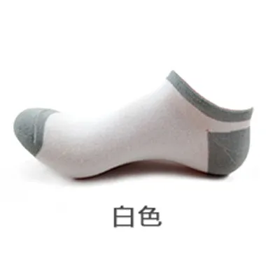 Lucidity Summer Socks Men Fashion Bamboo Shallow Mouth Men Socks Casual All-Match Man Socks High Quality 5pairs/lot