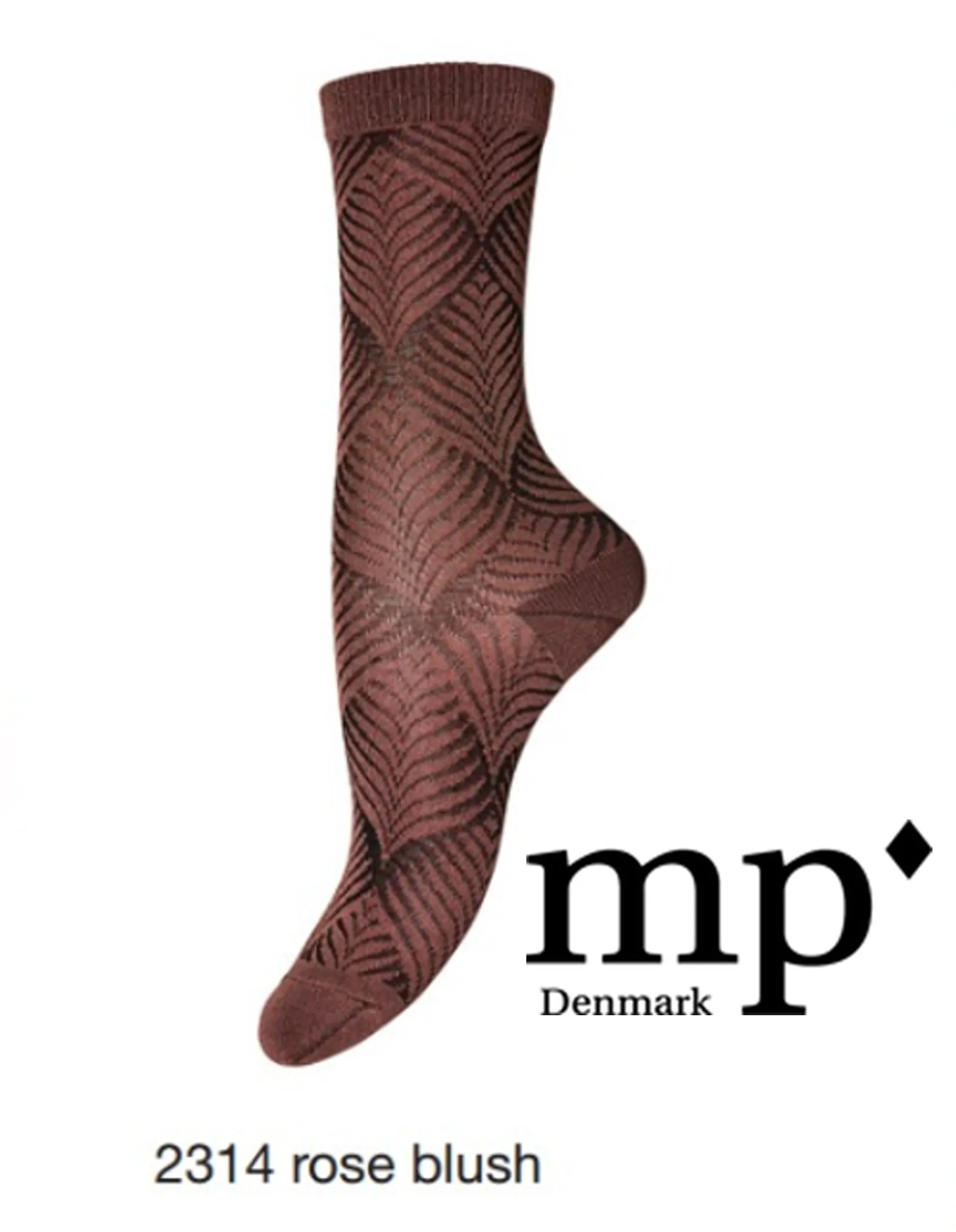MP Denmark Leaf Ankle Socks 79623