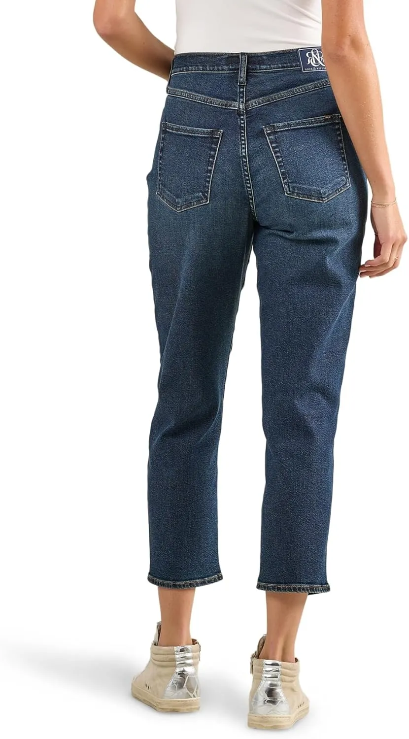 Rock & Republic Women's Shea High Rise Straight Ankle Jean