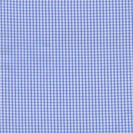 Sky Blue Box Check Classic Custom Shirt 50bm50t 50/1*50/1 Sar731a