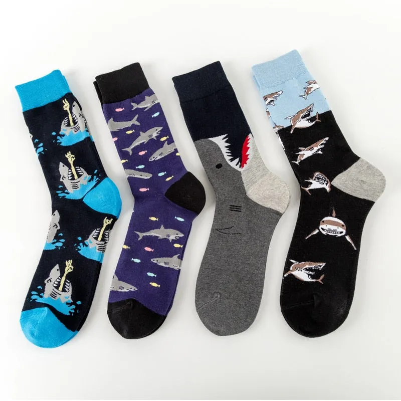 Socks Unisex: Happy Sharks & Others