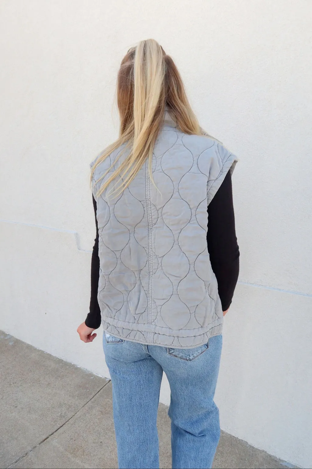 Tribal Brand Elephant Quilted Vest
