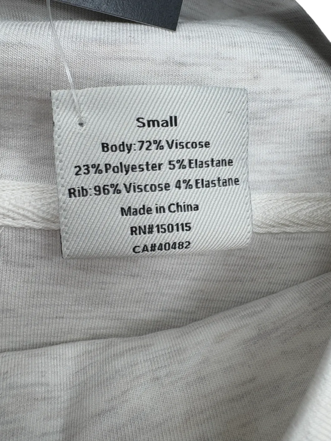 Varley Grey DoubleSoft Betsy Sweatshirt UK S