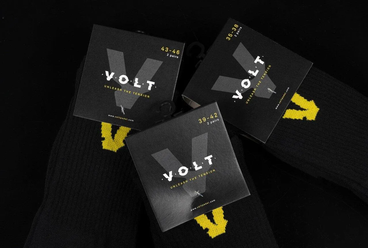 VOLT SOCKS BLACK FUSION