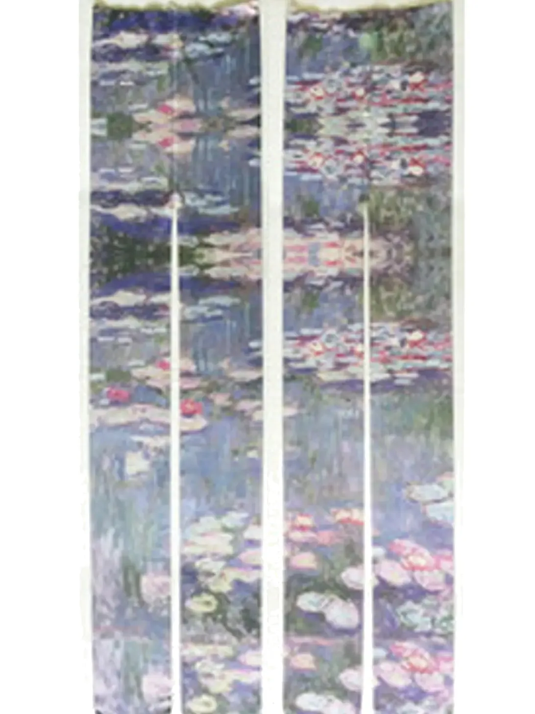 Water Lilies by Monet printed Art Tights